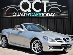 Silver Used 2008 Mercedes SLK200 Cabriolet | £8,995 (Expensive)