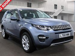Blue Used 2018 Land Rover Discovery Sport HSE SUV | £17,000 (Fair price)