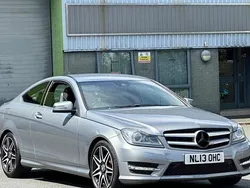 Silver Used 2013 Mercedes C220 AMG Coupe | £3,995 (Good price)