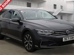 Grey Used 2021 VW Passat GTE Sedan | £14,000 (Fair price)