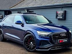 Blue Used 2019 Audi Q8 S-Line SUV | £36,969 (A bit pricey)