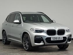 Silver Used 2019 BMW X3 M Sport SUV | £24,498 (Good price)