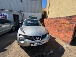 Silver Used 2014 Nissan Juke N-TEC SUV | £3,995 (Fair price)