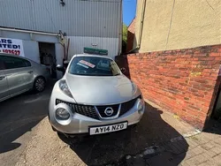 Silver Used 2014 Nissan Juke N-TEC SUV | £3,995 (Good price)