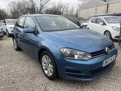 Blue Used 2013 VW Golf VII SE Hatchback | £9,000 (Fair price)