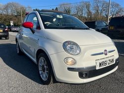 White Used 2012 Fiat 500C Lounge Cabriolet | £4,895 (Fair price)