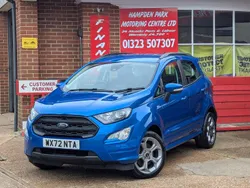 Desert island blue Used 2022 Ford Ecosport ST-Line SUV | £12,750 (Fair price)