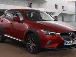 Red Used 2017 Mazda CX-3 Inclusive SUV | £11,299 (Fair price)