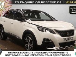 White Used 2019 Peugeot 3008 GT-line Hatchback | £12,970 (Fair price)