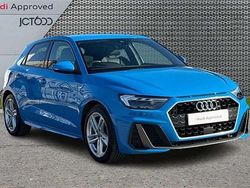 Blue Used 2018 Audi A1 S-Line Hatchback | £13,736 (Fair price)
