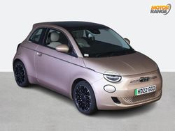 Gold Used 2022 Fiat 500e La Prima Hatchback | £15,695 (Fair price)