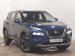Blue New 2025 Nissan X-Trail Acenta Premium SUV | £28,998 (A bit pricey)