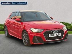 Red Used 2019 Audi A1 S-Line Hatchback | £16,842 (Fair price)