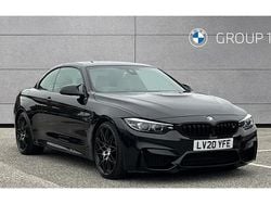 Black sapphire metallic paint Used 2020 BMW M4 Cabriolet Competition Edition Cabriolet | £36,995 (Fair price)