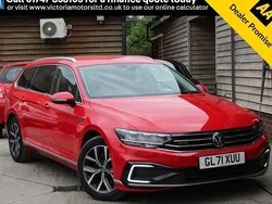 Red Used 2022 VW Passat GTE Estate | £17,995 (Good price)