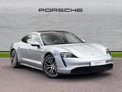 Silver Used 2021 Porsche Taycan Sedan | £47,990 (Fair price)