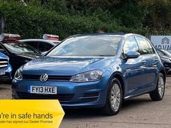 Blue Used 2013 VW Golf VII S Hatchback | £6,994 (Good price)
