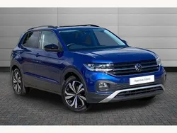 Blue Used 2022 VW T-Cross Black Edition SUV | £16,550 (Fair price)