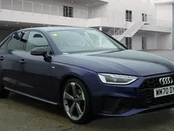 Blue Used 2020 Audi A4 Black Edition Sedan | £19,799 (A bit pricey)