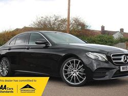 Black Used 2019 Mercedes E220 AMG Line Premium Sedan | £16,290 (Fair price)