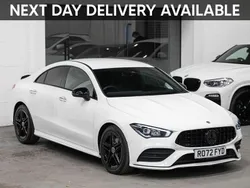 White Used 2022 Mercedes CLA180 AMG line Sedan | £25,995 (Fair price)