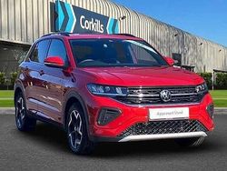 Red Used 2025 VW T-Cross R-line SUV | £24,745 (A bit pricey)