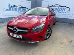 Red Used 2017 Mercedes CLA200 Sedan | £9,899 (Fair price)