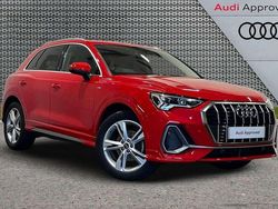 Red Used 2022 Audi Q3 S-Line SUV | £25,495 (Fair price)