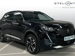 Black Used 2022 Peugeot 2008 Allure Premium SUV | £16,311 (Fair price)