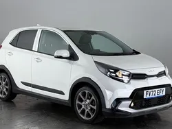 White Used 2022 Kia Picanto X-Line Hatchback | £13,300 (Fair price)