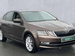 Metallic mocca brown Used 2017 Skoda Octavia SE L Hatchback | £9,680 (Fair price)