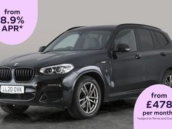 Black Used 2020 BMW X3 M Sport SUV | £26,970 (Good price)