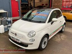 White Used 2013 Fiat 500 Lounge Hatchback | £3,295 (Fair price)