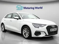 White Used 2022 Audi A3 Sportback Hatchback | £16,200 (Fair price)