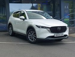 White Used 2024 Mazda CX-5 Center-Line SUV | £20,698 (Super price)