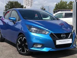 Blue Used 2022 Nissan Micra Acenta Hatchback | £14,799 (A bit pricey)