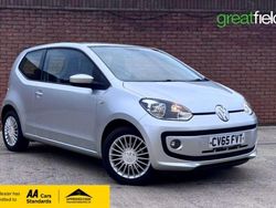 Silver Used 2015 VW up! high up! Hatchback | £4,990 (Fair price)