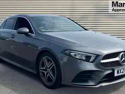 Grey Used 2021 Mercedes A180 AMG line Hatchback | £20,292 (Fair price)