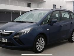 Blue Used 2015 Vauxhall Zafira Design Edition MPV | £5,495 (Good price)
