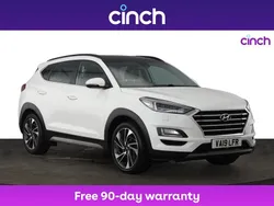 White Used 2019 Hyundai Tucson Premium SE SUV | £17,599 (Fair price)