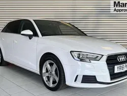 Ibis white Used 2018 Audi A3 Sport Hatchback | £11,763 (Super price)