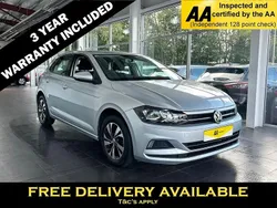 Silver Used 2018 VW Polo SE Hatchback | £13,795 (Fair price)