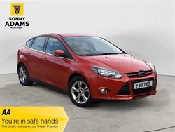 Red Used 2011 Ford Focus Zetec Hatchback | £3,790 (Good price)