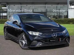 Black Used 2023 Mercedes EQE300 AMG Line Premium Sedan | £41,990