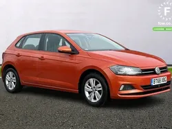 Orange Used 2018 VW Polo SE Hatchback | £12,399 (Good price)