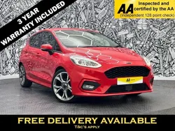 Red Used 2021 Ford Fiesta ST-Line X Hatchback | £12,495 (Fair price)