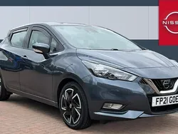 Grey Used 2021 Nissan Micra Acenta Hatchback | £10,623 (Fair price)