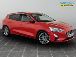 Red Used 2019 Ford Focus Titanium X Hatchback | £8,395 (Good price)