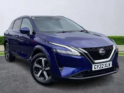 Blue Used 2022 Nissan Qashqai N-Connecta SUV | £18,999 (Fair price)