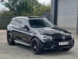 Black Used 2020 Mercedes GLC300 AMG Line Premium Plus Estate | £29,500 (A bit pricey)